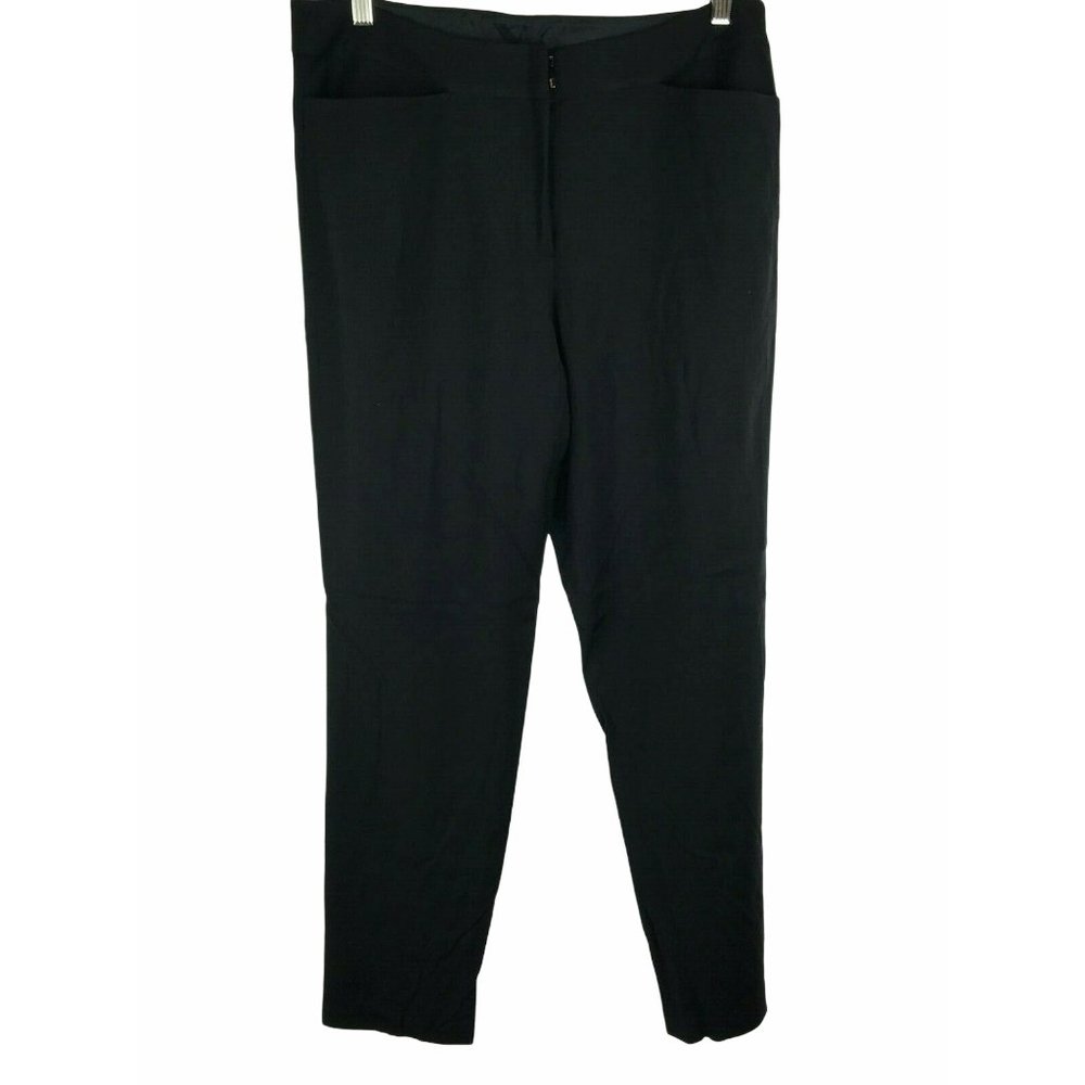 Eileen Fisher Wool Trouser Pants Women's Medium